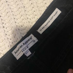 American Apparel “mom” shorts